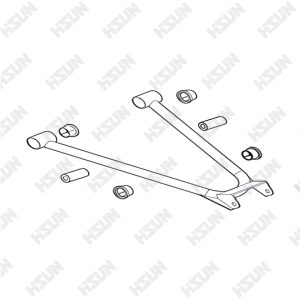 Conjunto de brazo oscilante superior posterior izquierdo