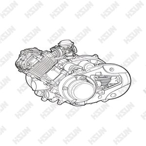 Conjunto completo del motor 1