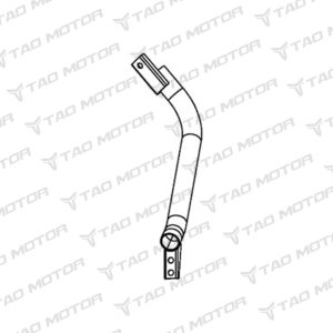 Tubo decorativo frontal izquierdo